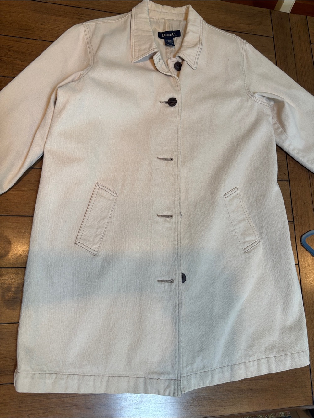 Denim&Co London Fog Manicoat